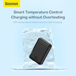 Baseus Power Bank Magnetisk Mini 20W 10000mAh svart