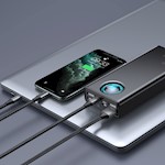 Baseus powerbank Amblight 65W 30000mAh svart