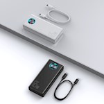 Baseus powerbank Amblight 65W 30000mAh svart