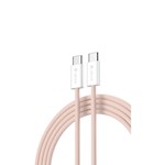 Devia kabel Smart EC325 PD USB-C – USB-C 1,0 m 60W 3A rosa