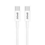 BWOO CDA159 PD väggladdare 1x USB-C-port + USB-C 20W vit