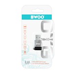 BWOO Adapter USB-C – USB Grå OTG BZ-38