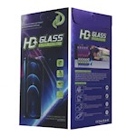 Härdat glas 9D för iPhone XR / 11 med svart ram