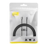 Baseus sladd Superior USB – USB-C 2,0m kluster svart 100W