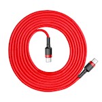 Baseus kabel Cafule PD 2.0 USB-C – USB-C 2,0 m 3A röd 60W