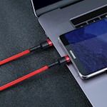 Baseus kabel Cafule PD 2.0 USB-C – USB-C 2,0 m 3A röd 60W