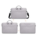 Justyle 13,3" grå bärväska för laptop / MacBook