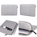 Devia bärbar datorväska / MacBook innerfodral Business 15,4 tum grå