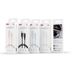 XO-kabel NB265 USB – Lightning 1,0 m 2,4 A vit