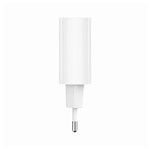 För alltid TC-07-30AC PD QC-laddare 1x USB-C 1x USB 30W vit + USB-C – USB-C-kabel 60W