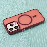 Frysbar Mag-fodral för iPhone 16 Pro 6,3″ i rött
