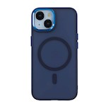 Fryst Mag-fodral för iPhone 15 6,1″ marinblå