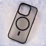 Frozen Mag-fodral för iPhone 16 Pro Max 6,9″ svart