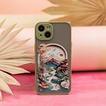Ultra Trendy case for iPhone 11 Travel green