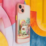 Ultra Trendy case for iPhone 11 Travel pink