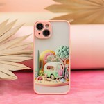 Ultra Trendy case for iPhone 11 Travel pink