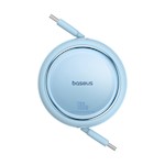 Baseus Free2Draw Mini Uttagsbar Laddningskabel Type-C till Type-C 100W 1m Galaxy Blå