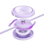 Baseus Free2Draw Mini Utdraggbar Laddningskabel Type-C till Type-C 100W 1m Nebulalila