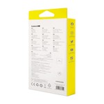 Baseus Free2Draw Mini Utdraggbar Laddningskabel Type-C till Type-C 100W 1m Nebulalila