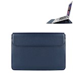 Devia bärbar datorväska / MacBook-fodralväska Ultra-Tunn 15,4” vattentät PU-skinn blå