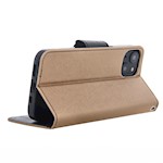 Smart Fancy fodral för Samsung Galaxy S20 FE / S20 LITE / S20 FE 5G guld-svart