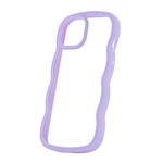 Vågskal för iPhone 15 Pro Max 6,7″ i lila