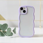 Vågskal för iPhone 15 Pro Max 6,7″ i lila