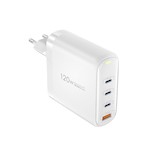 WIWU 120W GaN-laddare / EU-kontakt Wi-U020 vit