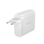 WIWU 120W GaN-laddare / EU-kontakt Wi-U020 vit