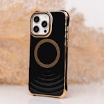 Circle Glam Mag-fodral för iPhone 11 i svart