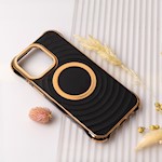 Circle Glam Mag-fodral för iPhone 11 i svart