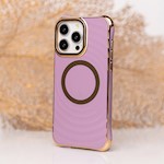 Circle Glam Mag-fodral för iPhone 14 Pro Max 6,7″ i lila