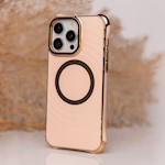Circle Glam Mag-fodral till iPhone 16 6,1″ i rosa