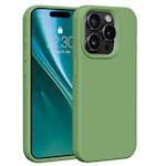 Etteri Silikonfodral till iPhone 15 Pro 6,1″ ljusgrön