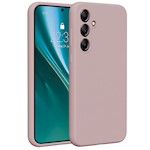 Etteri Silikonfodral för Samsung Galaxy A35 5G ljusrosa