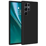 Etteri Silikonskal för Samsung Galaxy S22 Ultra svart
