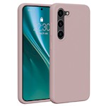 Etteri Silikonfodral för Samsung Galaxy S23 ljusrosa