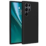 Etteri Silikonskal för Samsung Galaxy S23 Ultra svart