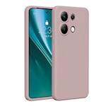Etteri Silikonfodral för Xiaomi Redmi Note 13 4G ljusrosa