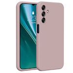 Etteri Silikonfodral för Samsung Galaxy A15 4G / A15 5G ljusrosa