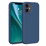 Etteri Silikonfodral till iPhone 12 / 12 Pro 6,1″ mörkblå