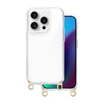 Fodral med krokhållare för iPhone 15 Pro 6,1″ guld
