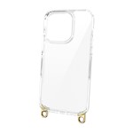 Fodral med krokhållare för iPhone 15 Pro 6,1″ guld