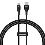 Baseus Flash 2 Laddningskabel USB till USB-C 100W 1m Cluster Svart