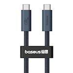 Baseus Flash 2 USB4 Full-Featured Laddningskabel USB-C till USB-C 240W 1,8m Cluster Svart