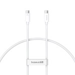 Baseus Superior Series 2 USB4 Full-Function Snabbladdningskabel Type-C till Type-C 240W 1m Månvit