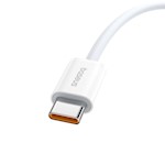 Baseus Superior Series 2 Snabbladdningskabel Type-C till Type-C 100W 2m Månvit