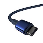 Baseus Tungsten Gold Fast Charging Data Cable Type-C to Type-C 100W 1m Deepsea Blue