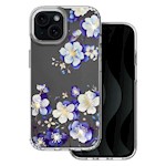 IMD-tryckt ska för iPhone 15 6,1″ med blommotiv.
