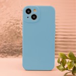 Silikonfodral till iPhone 15 6,1″ i himmelsblå